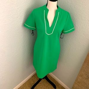 Mini green dress